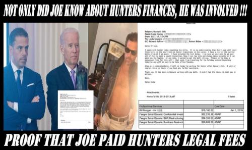 JOE PAID HUNTERS BILLS