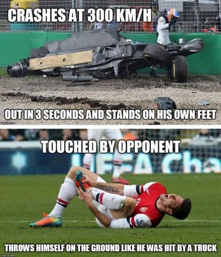 crashes at 300 kph