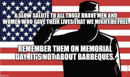 memorial day salute