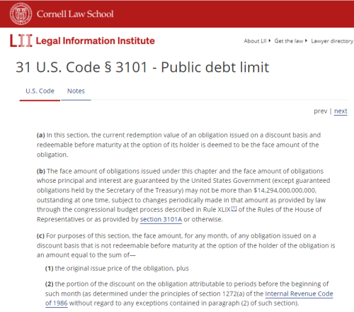 1-Public-Debt-Limit-31-USC-3101