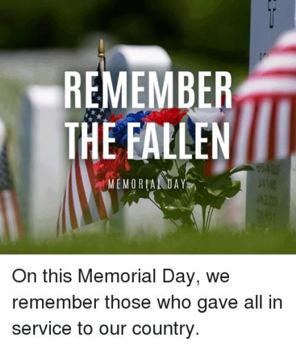 remember the fallen