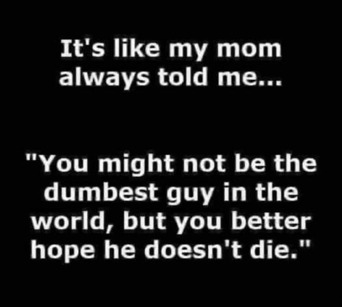 but you better hope