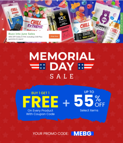 Diamond CBD memorial day sale