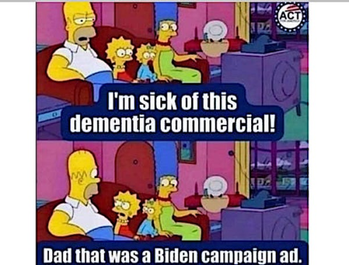 simpsons biden