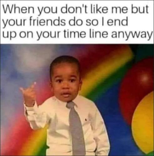 when you dont like me