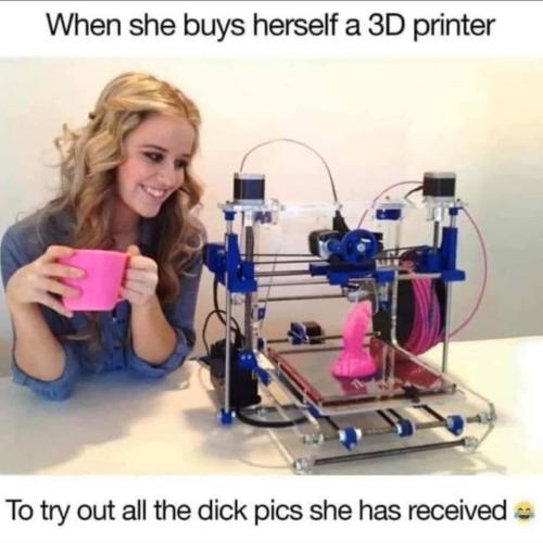 3d printer girls science dick pics