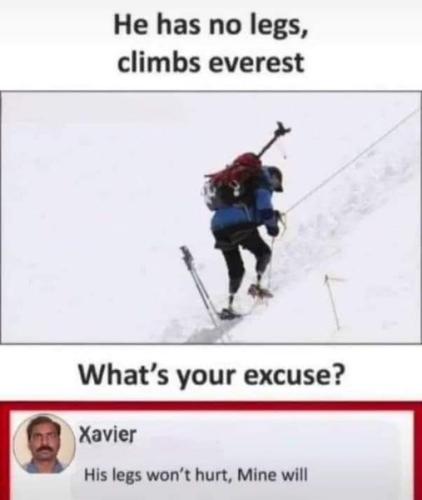 has no legs