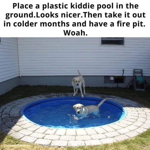 plastic kiddie pool
