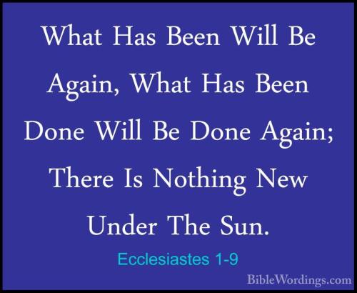 05-01-23 Ecclesiastes 1_9