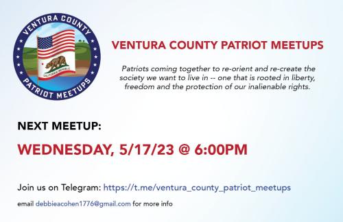 Ventura, California - May 17, 2023 - Patriot MeetUp