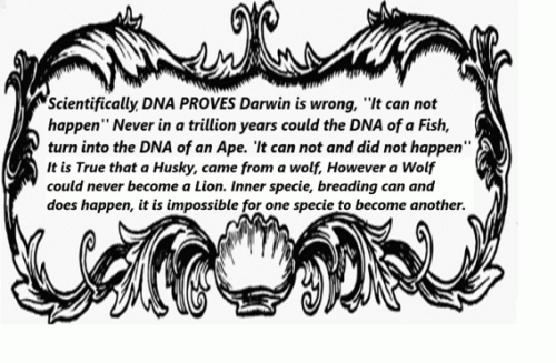DNA PROVES DARWIN WRONG
