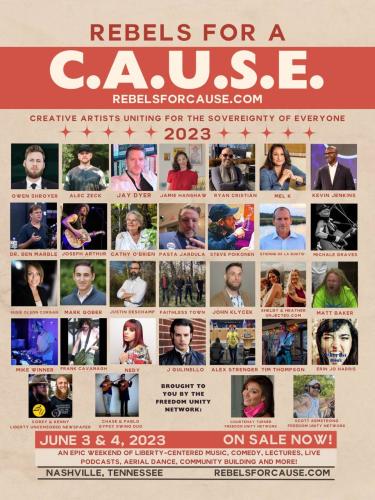 Nashville, Tennessee - June 3 and 4, 2023 - Rebels for a CAUSE