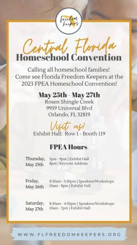 Orlando, Florida - May 27, 2023 - Homeschool Convention