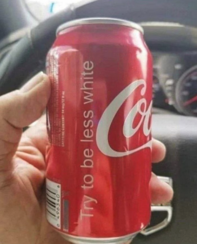 try to be less white