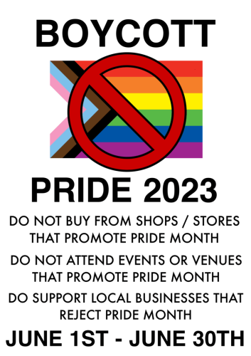 boycott pride g