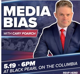 Washougal, Washington - May 19, 2023 - TPUSA Presents Media Bias with Cary Poarch