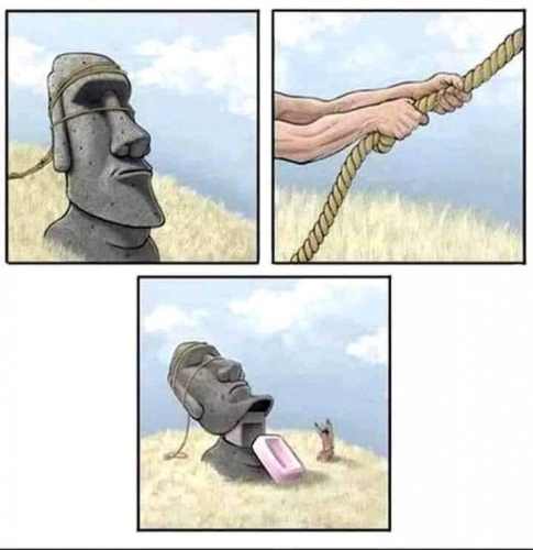 easter island Pez