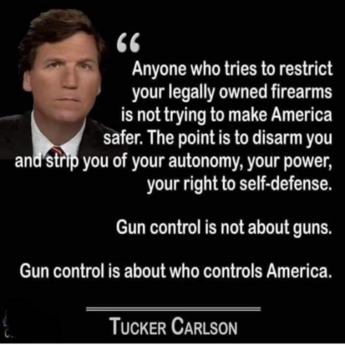 Tucker Carlson on guns