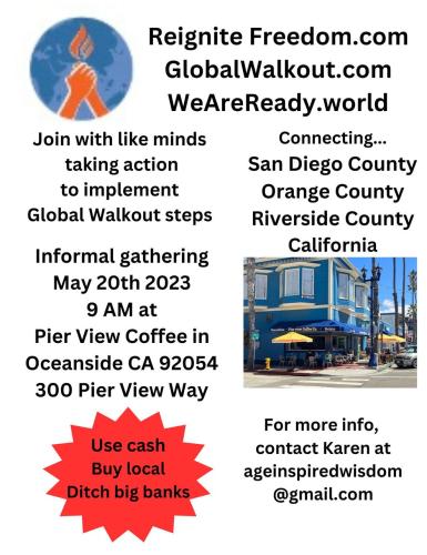 Oceanside, California - May 20, 2023 - Global Walkout Planning Meeting