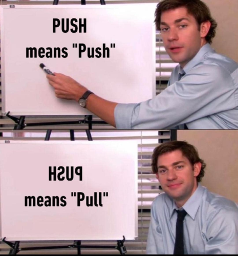 push means push