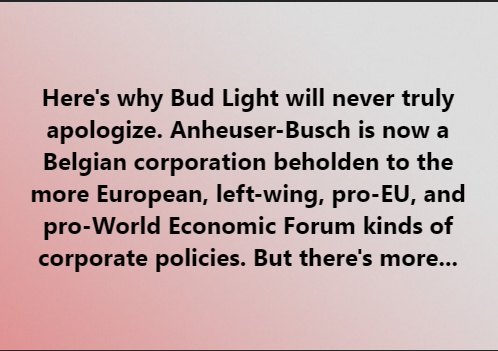 anheuser-busch foreign owned
