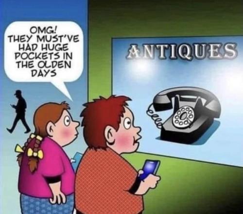 must have had huge pockets