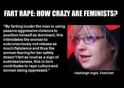 Fart Rape - How Crazy Are Feminists