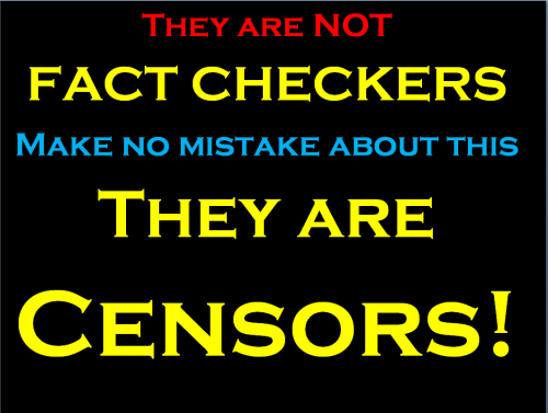 they are not fact checkers