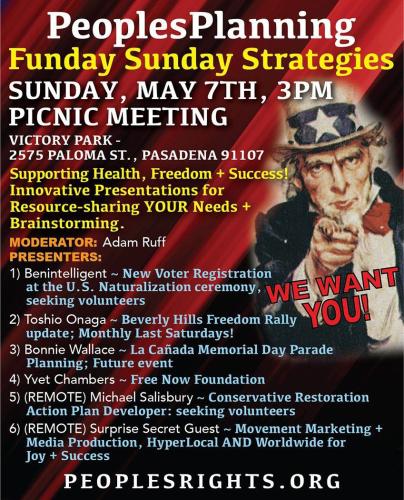 Pasadena, California - May 7, 2023 - Peoples Planning