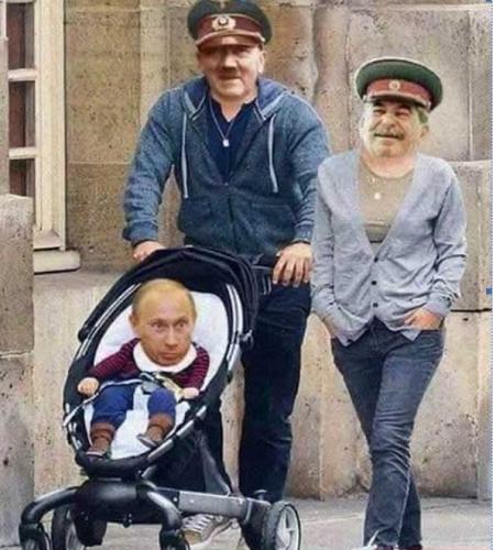 Putin and parents