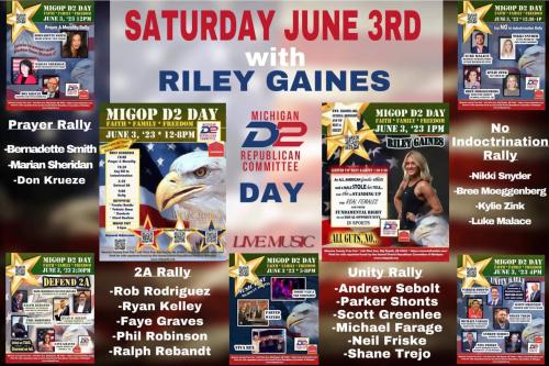 Big Rapids, Michigan - June 3, 2023 - D2 Day