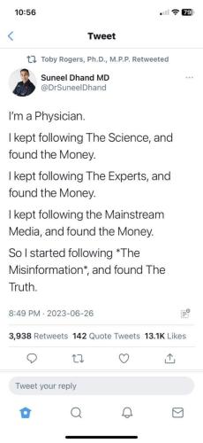 found the truth