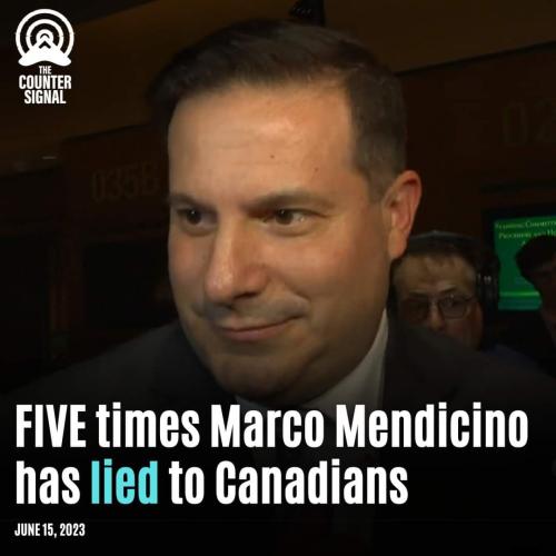 five times he lied