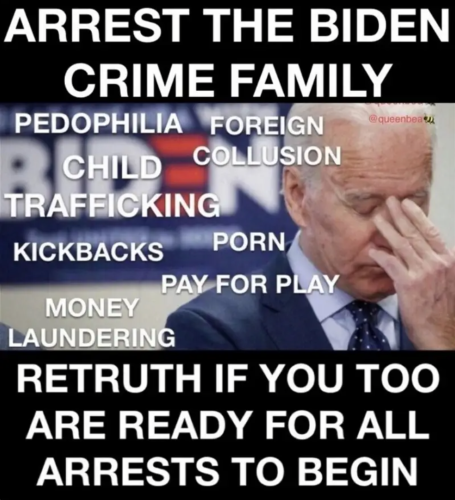 arrest biden m