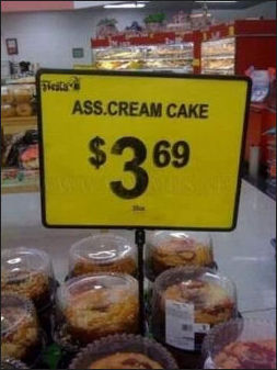 ass cream cakes