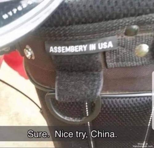 nice try China