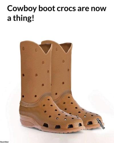 cowboy crocs