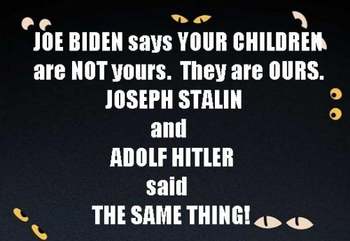 Biden, Hitler, Stalin