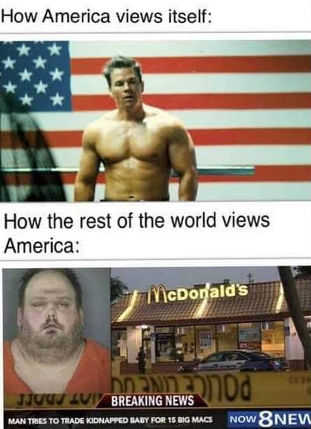 how the world views America
