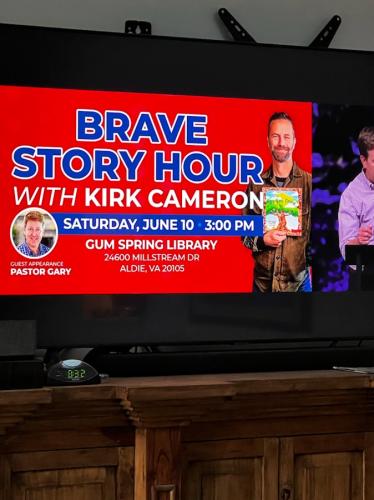 Aldie, Virginia - June 10, 2023 - Brave Books Story Hour with Kirk Cameron