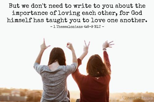 1 Thessalonians 4_8-9