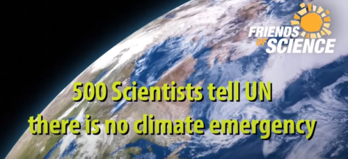 There is no climate crisis