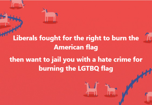 burn flags