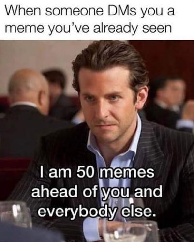 50 memes ahead