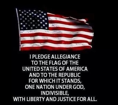 pledge to flag 65