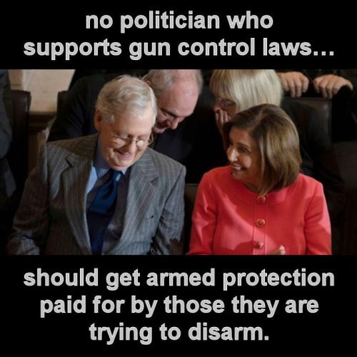 no politician who support gun control