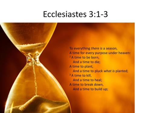 Ecclesiastes 3_1-3