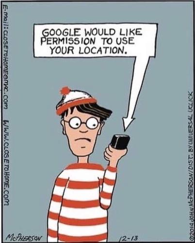 use your location