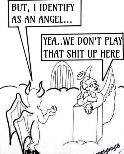 Devil Identify as Angel