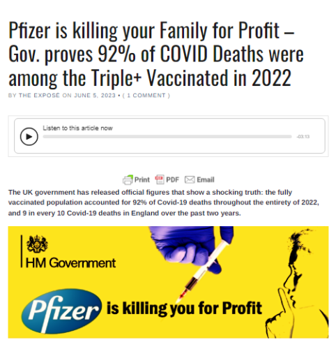 Pfizer is killing you